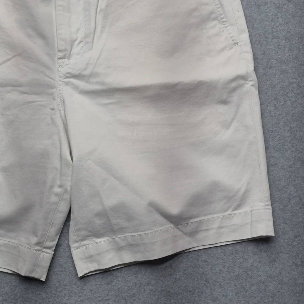 Polo Ralph Lauren Shorts Mens 35 Beige Chino Flat Front Casual Preppy Golf
